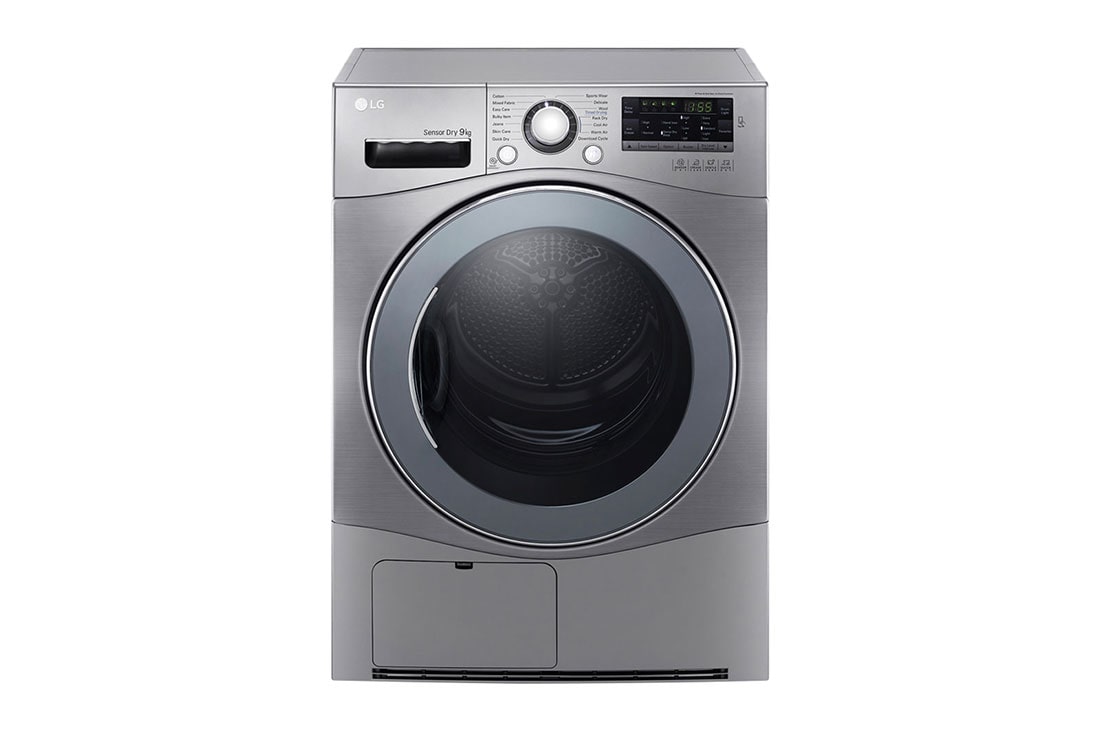 LG Dryer, 9 Kg, Sensor Dry, Inverter Technology, NFC, RC9066C3F