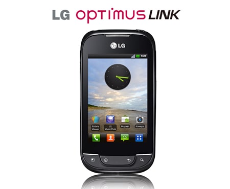 LG Быстрый и легкий обмен контентом. Смартфон на Android 2.3., P690