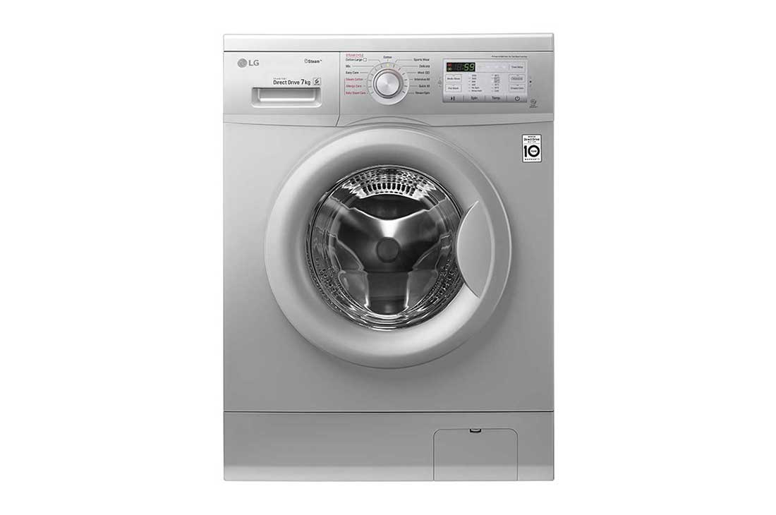 LG 7kg Steam Washing Machine with Inverter DD Motor, FH4G7QDY5