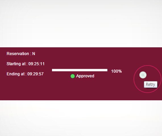 Screen image of SuperSign W distribution tab improvements