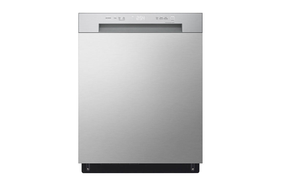 LG 2023 LG QuadWash™ Dishwasher, Inverter Direct Drive, front view, DFC612FV
