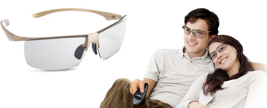 Comfortable 3D Glasses
