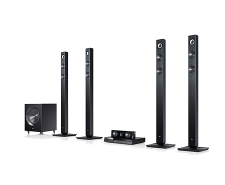 LG 3D Blu-ray Home theatre system with LG Smart TV, BH7520T
