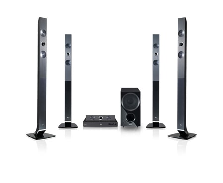LG 3D-Capable Blu-ray Disc™ Home Theater System with Smart TV., HB966TZ