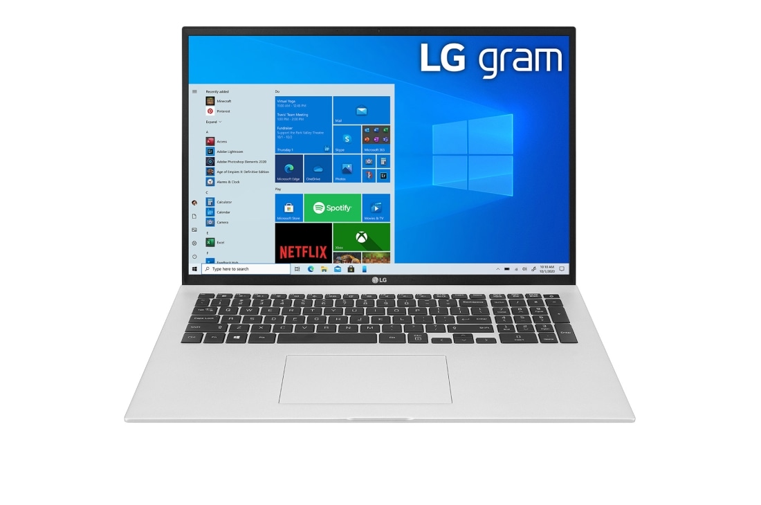 LG gram 17” Ultra-Lightweight and Slim Laptop with Intel® Evo 11th Gen Intel® Core™ i7 Processor and Iris® Xe Graphics, 17Z90P-G, 17Z90P-G