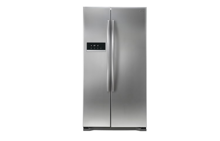 LG Side-by-Side Shiny STEEL Refrigerator, GR-B227GLQV