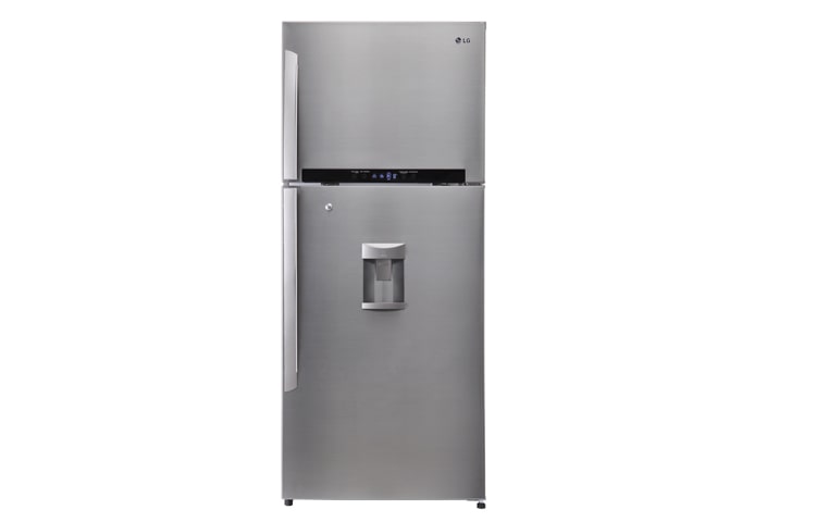 LG Capacious Top Freezer Refrigerator with smart inverter compressor & water dispenser, GR-B650GLPL
