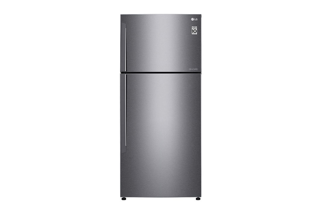 LG Top Mount Refrigerator, Dark Graphite Color, Smart Inverter Compressor, Door Cooling™, Multi AirFlow, GN-C752HQCL, GN-C752HQCL
