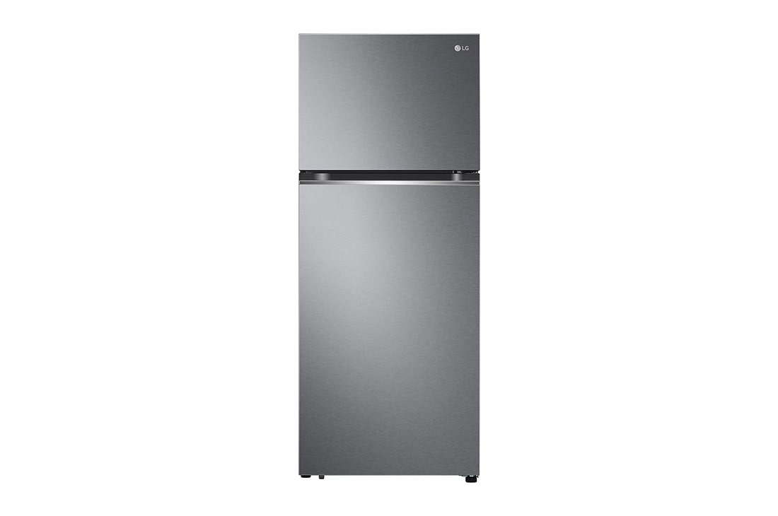 LG Top Freezer, Smart Inverter, 395L, front view, GN-B502PQGB