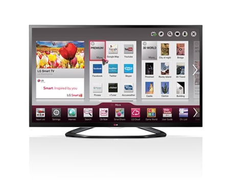 LG 47 inch CINEMA 3D Smart TV LA6400, 47LA6400