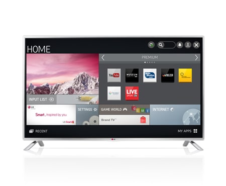 LG Smart TV with IPS panel, 50LB582T