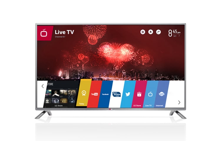 LG CINEMA 3D Smart TV with webOS, 47LB6520