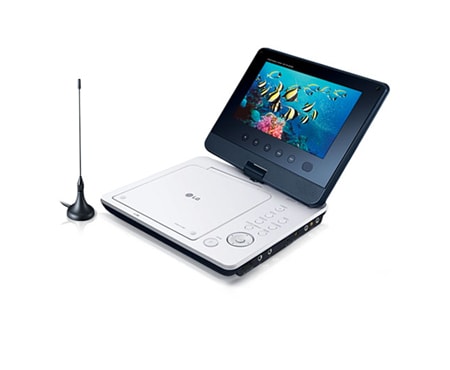 LG Portable DVD player with TV tuner, DP461D
