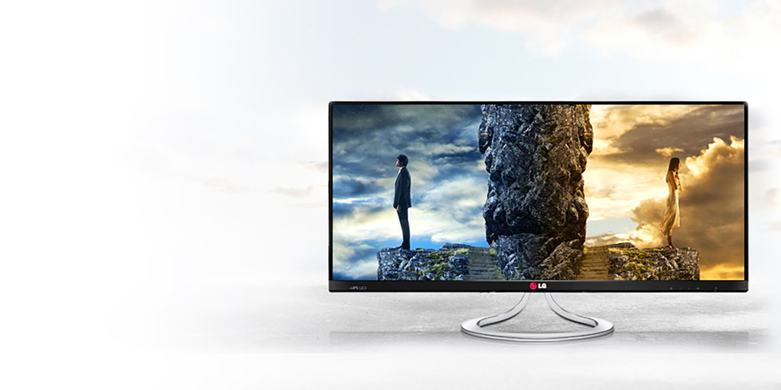 شاشة LG IPS العريضة جدًا بحجم 21:9