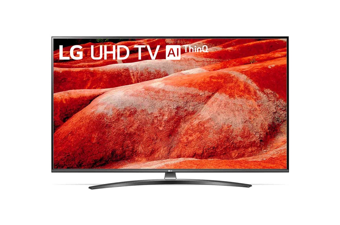 LG تلفزيون UHD مقاس 55 بوصة من مجموعة UM7660، تلفزيون 4K HDR LED الذكي، w/ThinQ AI, 55UM7660PVA