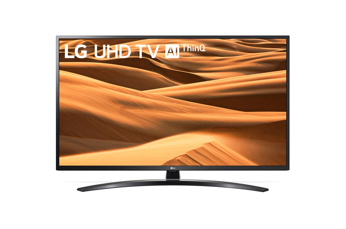 LG تلفزيون UHD مقاس 65 بوصة من مجموعة UM7450، شاشة IPS 4K، تلفزيون 4K HDR LED الذكي، w/ThinQ AI, 65UM7450PVA