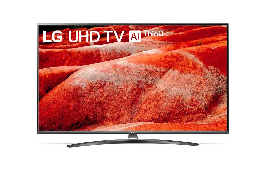 LG تلفزيون UHD مقاس 65 بوصة من مجموعة UM7660، شاشة IPS 4K، تلفزيون 4K HDR LED الذكي، w/ThinQ AI, 65UM7660PVA