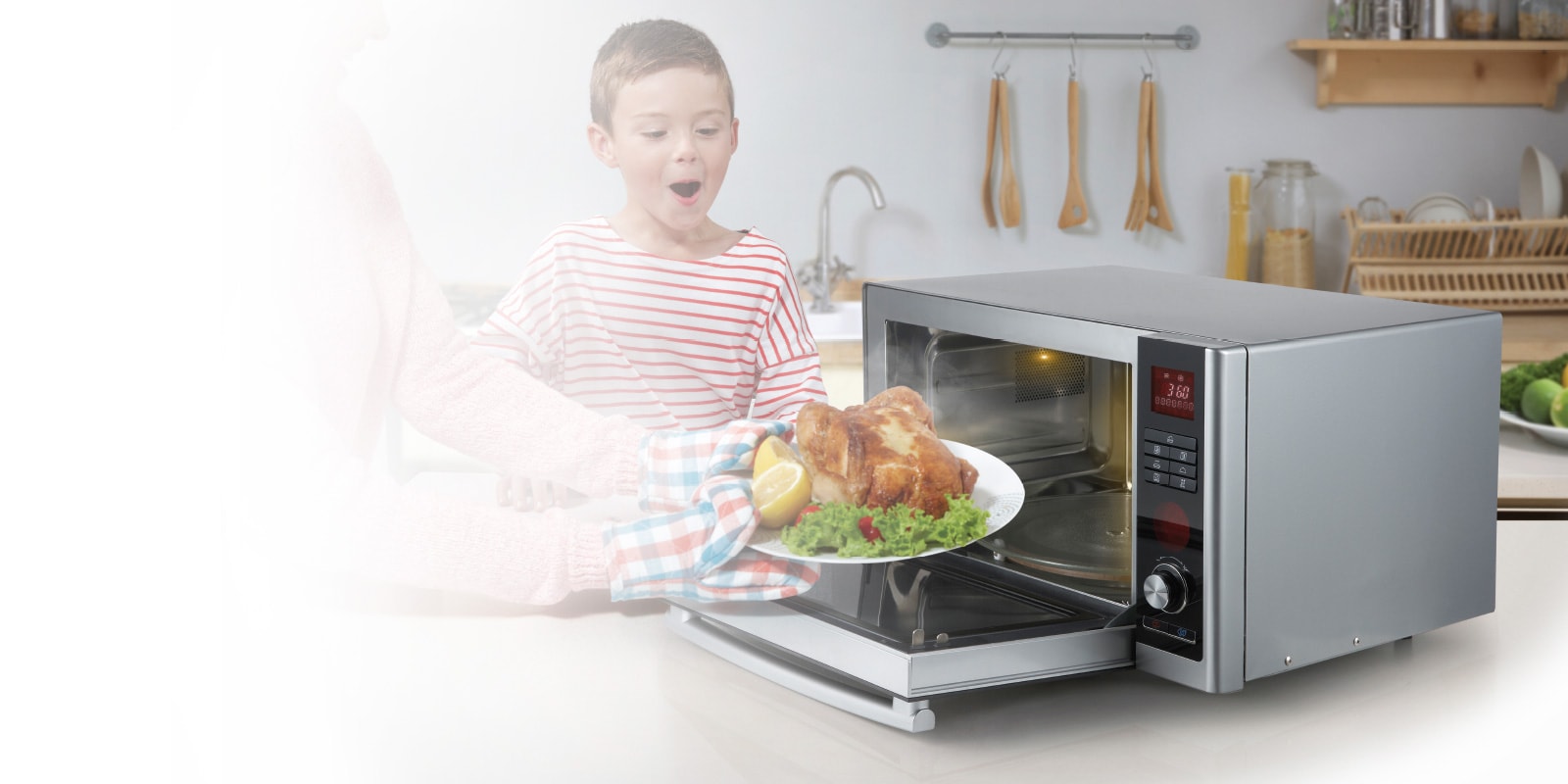 LG SolarDOM Microwaves Fast & Efficient Cooking LG Africa