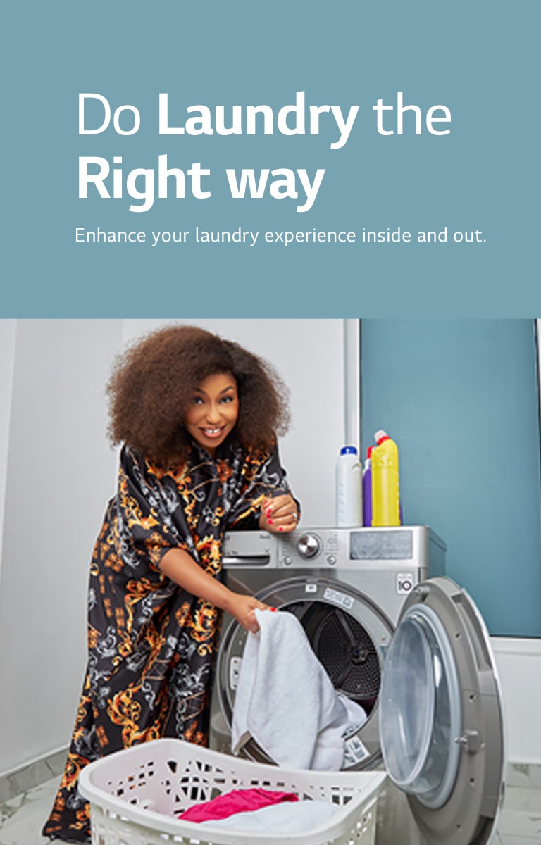 Upgrade your home appliances with LG Electronics, Do Laundry a new way