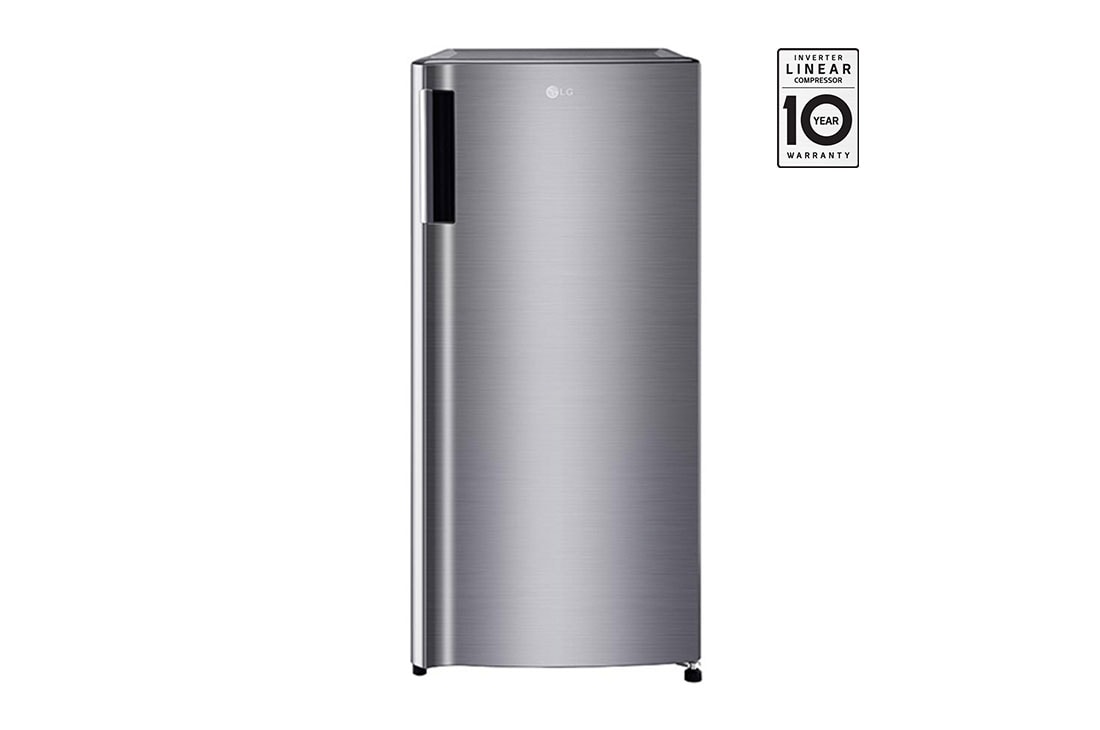 LG 169L 1-Door Refrigerator with Larger Capacity, GN-Y201SLS