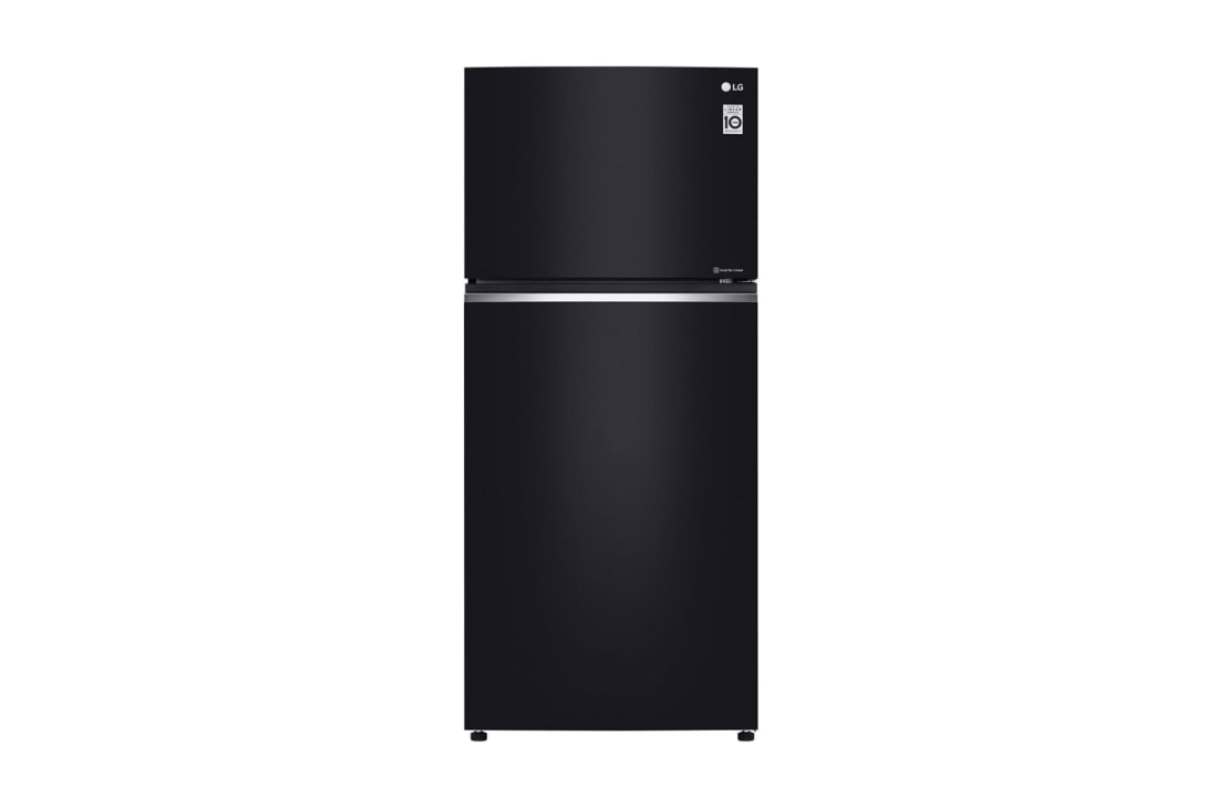 LG 444 L, Black, Top Freezer Refrigerator with Door Cooling, LINEAR Cooling™ and HygieneFresh+™, GL-C432HXCL, GL-C432HXCL