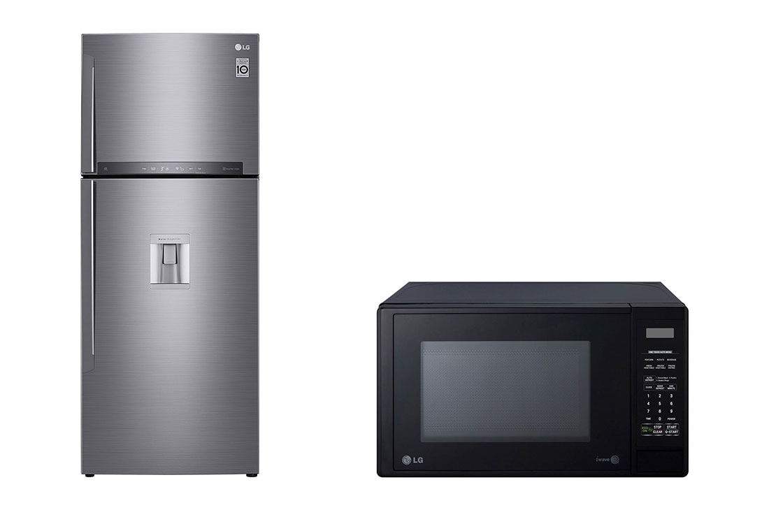 LG (Double Offer) 471(L) Refrigerator, get Microwave free   , gl-h502hlhlms2042db, gl-h502hlhlms2042db