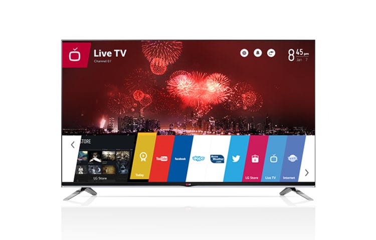 LG CINEMA 3D Smart TV with webOS, 47LB7200