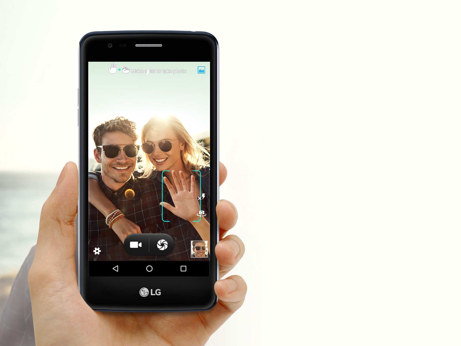 Cámara de 5 megapíxeles con Auto Shot
