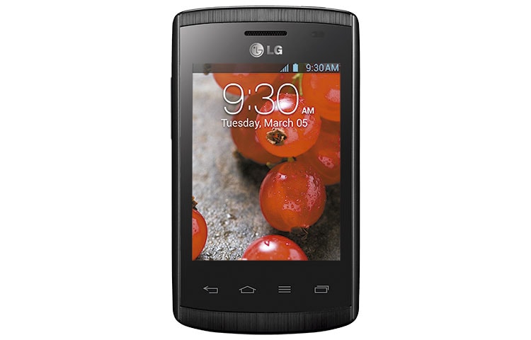 LG Una cosa es ser un teléfono inteligente con las últimas características, es otra muy distinta es establecer también la próxima tendencia de diseño., LGE411g