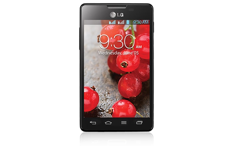 LG Una cosa es ser un teléfono inteligente con las últimas características, es otra muy distinta es establecer también la próxima tendencia de diseño., LGE465g