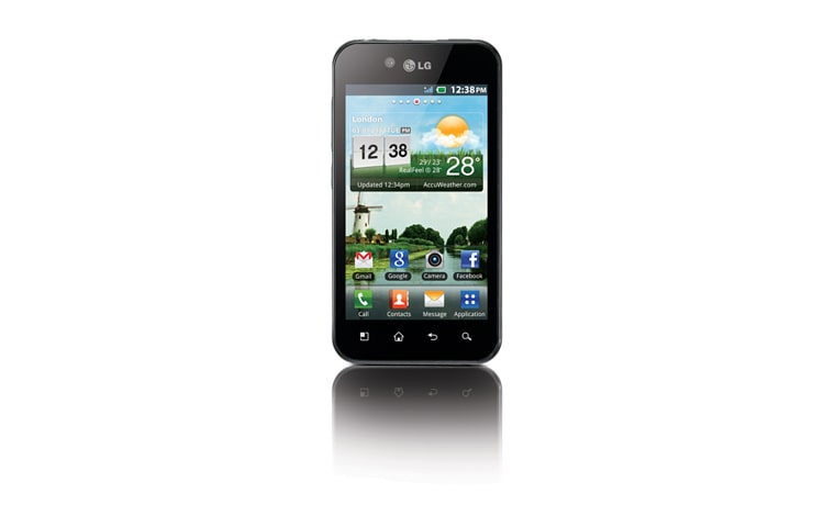 LG El smartphone ultradelgado y ultraliviano de LG, OPTIMUS BLACK P970