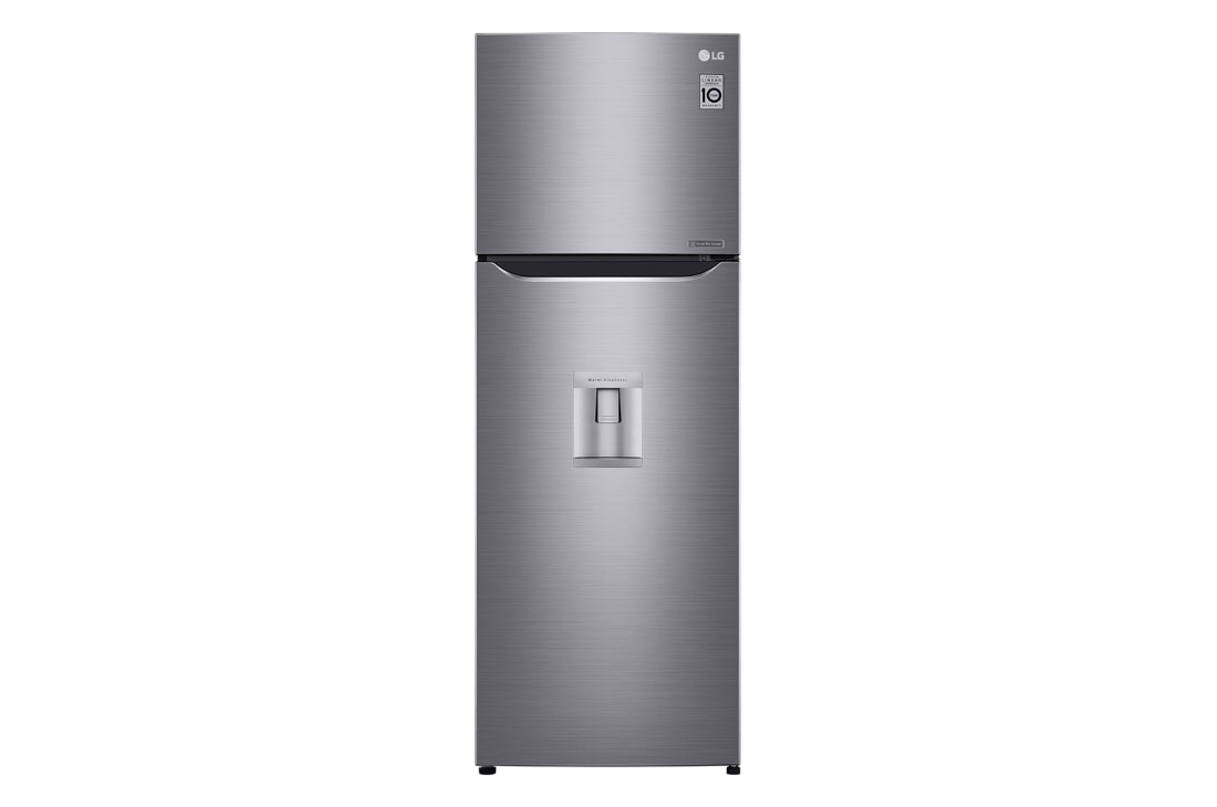 LG Heladera con Freezer arriba - Capacidad 312lt, GM-F372SLCN