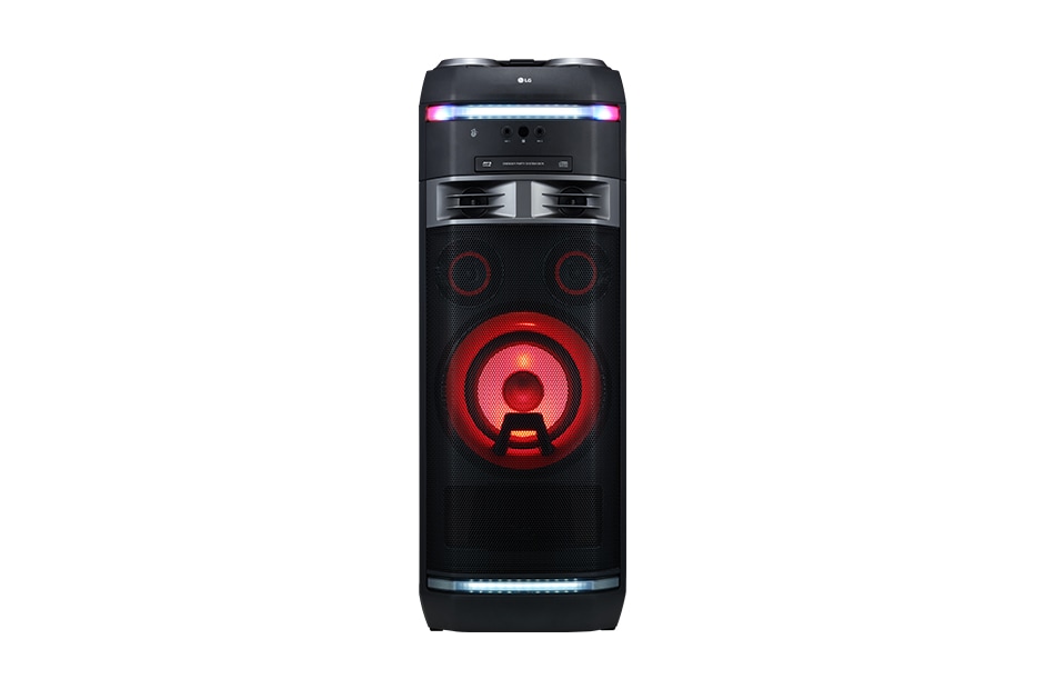 LG XBOOM, Mini Audio mit 1000 Watt, Subwoofer und Karaokefunktion, OK75