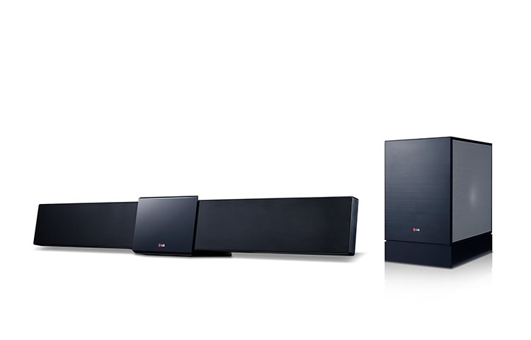 LG 3D Blu-ray Soundbar mit 3.1-Lautsprechersystem, kabellosem Subwoofer, Smart TV und Private Sound Mode, BB4330A