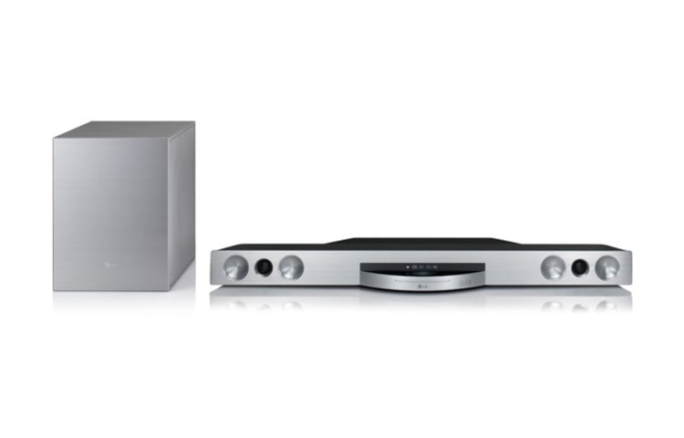 LG Elegante 4.1 Soundbar mit 3D-Blu-ray-Player, integriertem WLAN und LG Smart TV, BB5521A
