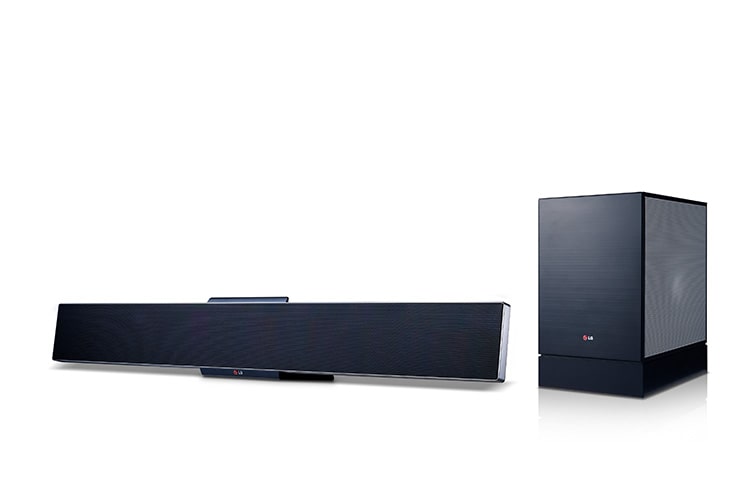 LG 3D Blu-ray Soundbar mit 4.1-Lautsprechersystem, kabellosem Subwoofer und Smart TV, BB5530A
