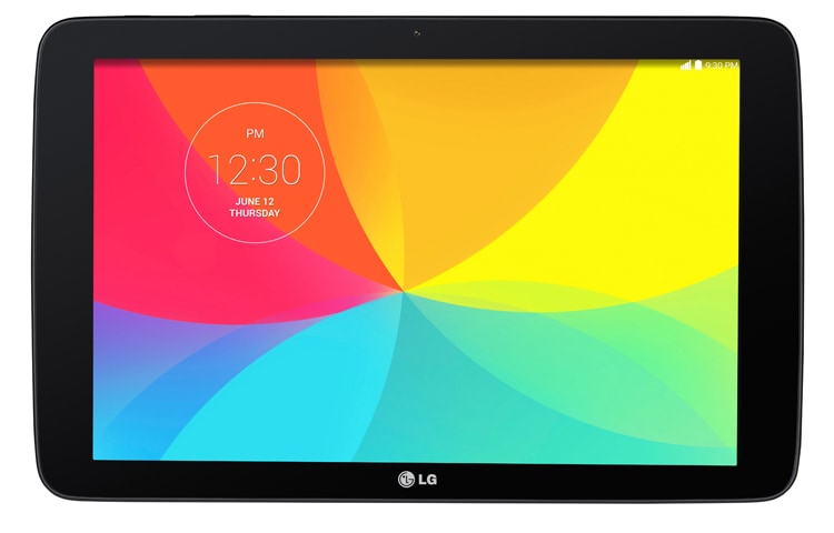 LG G Pad 10.1 10,1 Zoll Tablet mit 1,2 GHz Quad-Core Prozessor, Android 4.4 KitKat und 8000 mAh Akku, V700