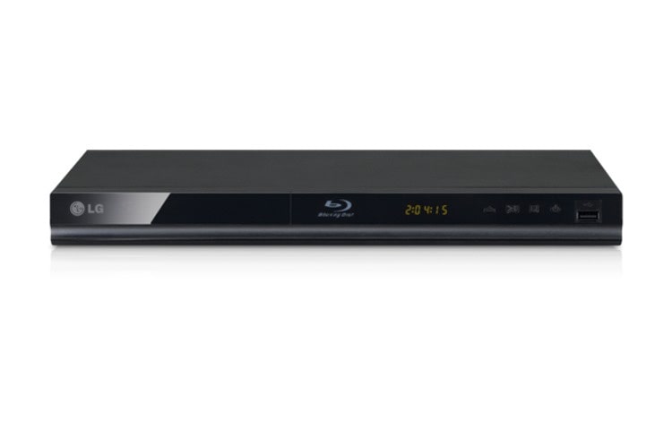 LG Blu-ray-Player mit 1080p Upscaler, großer Formatvielfalt und Unterstützung externer Festplatten, BP120