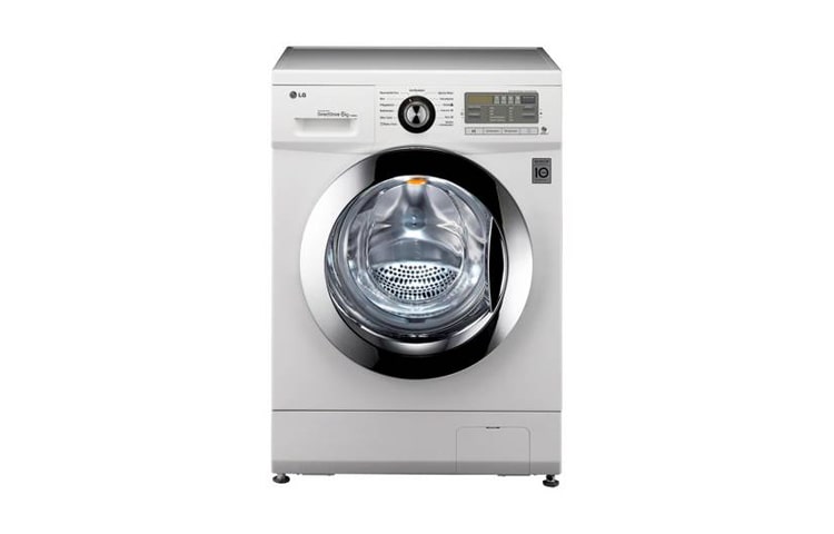 LG DirectDrive™ Waschmaschine mit, bis zu 6kg Füllmenge, 6 Motion und Smart Diagnosis™, F1296NDA