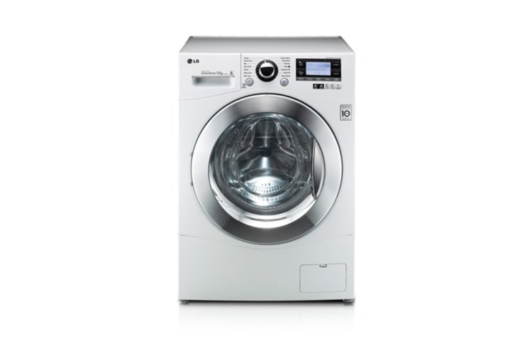 LG DirectDrive™ Waschmaschine mit, bis zu 12kg Füllmenge, TrueSteam & Allergy Care, 6 Motion und Smart Diagnosis™, F1495BDS