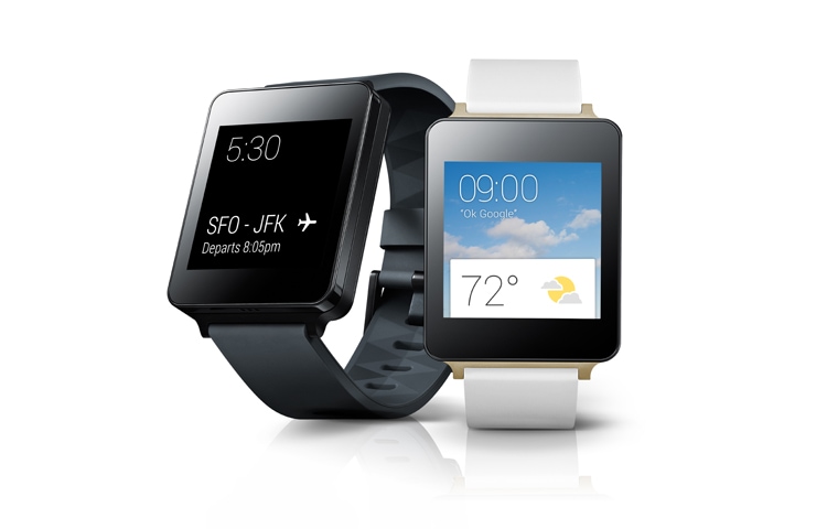 LG G Watch Android Wear Armbanduhr mit IPS Display und 1,2 GHz Prozessor, W100