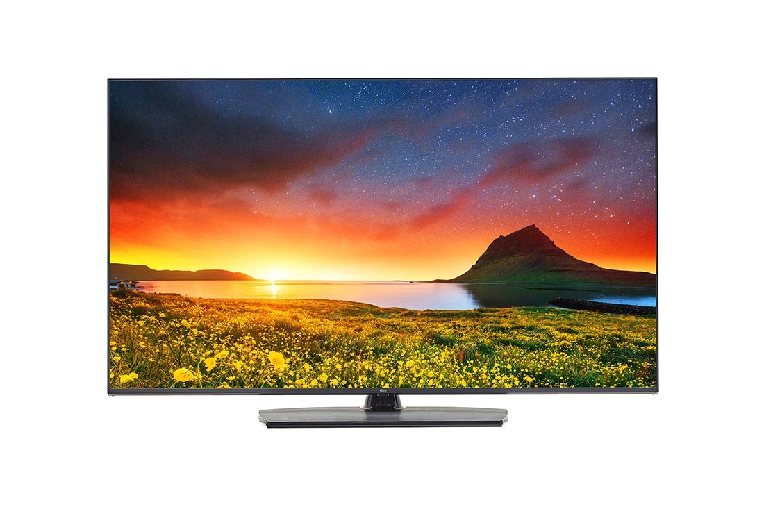 LG 4K UHD Hospitality TV with Pro:Centric, Front view with infill image, 50UR765H0VA