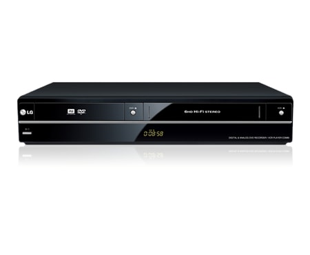LG DVD Recorder & VHS Combo with SD Tuner, RC689D