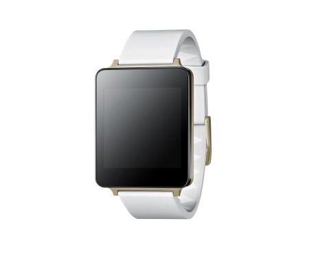 LG G WATCH (W100) White and Gold