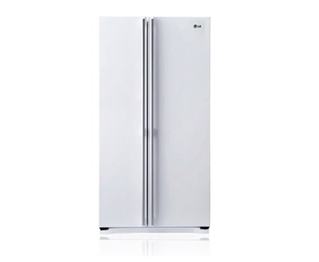 LG 581L Side by Side White Refrigerator, GC-B197CSW