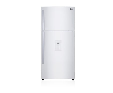 LG 515L White Top Mount Refrigerator with Water Dispenser, GN-W515GW