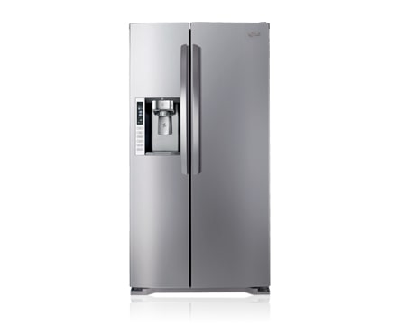 LG 693L Platinum Side by Side Refrigerator with Ice and Water Dispenser, GR-L247DPSL