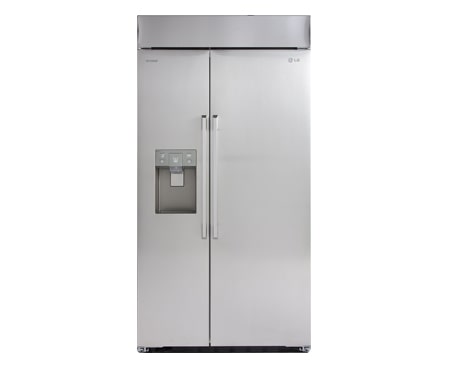 LG 814L Built In Side by Side Refrigerator with Ice & Water Dispenser, GR-L814FBI