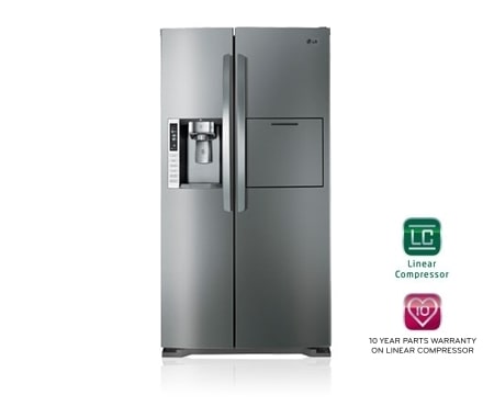 LG 693L Side by Side Refrigerator with Ice and Water plus Homebar, GR-P247STL