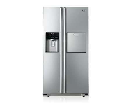 LG 606L Stainless Steel Side by Side with Indoor Ice Maker, GW-P227STS